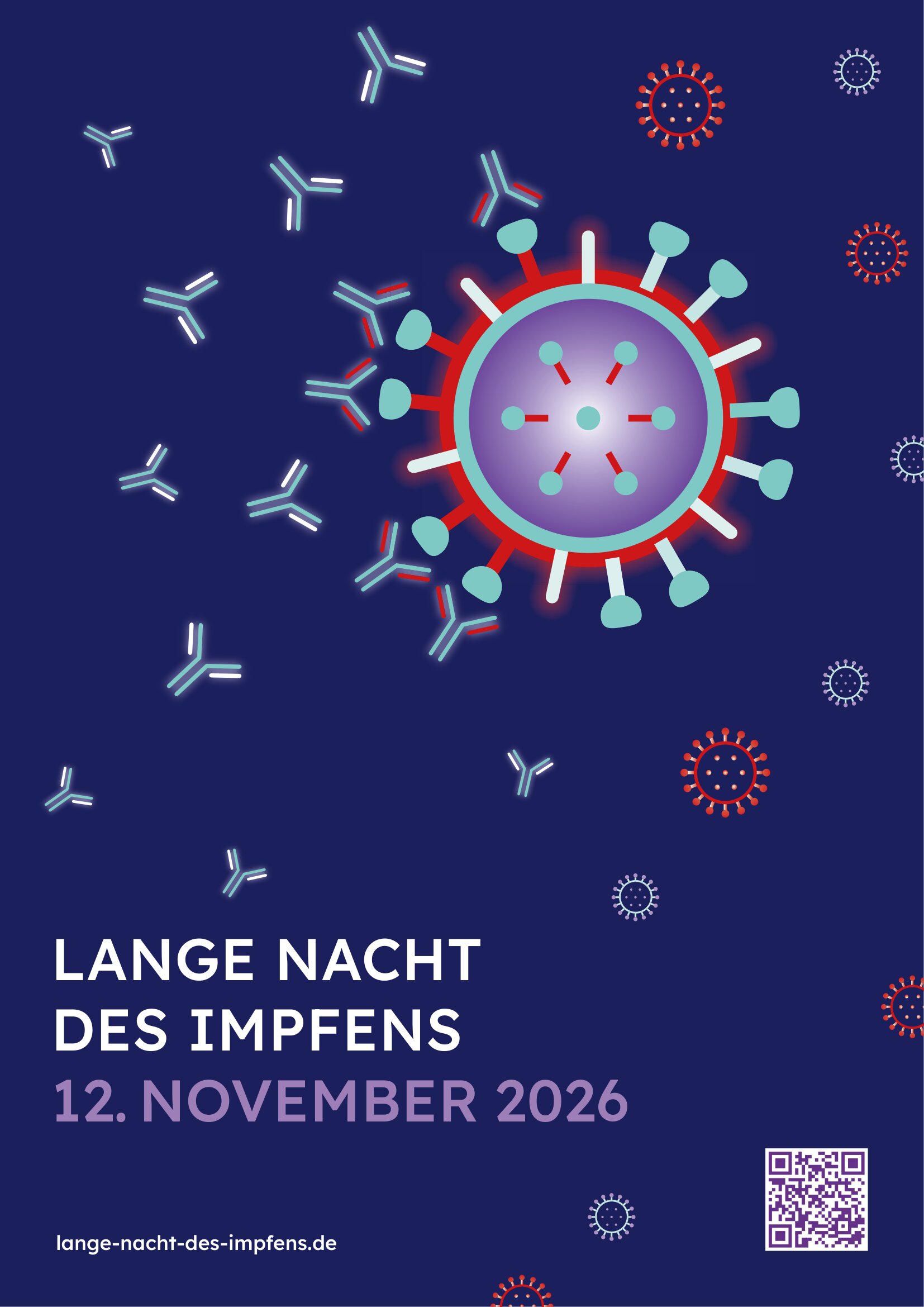 Lange Nacht des Impfens Plakat